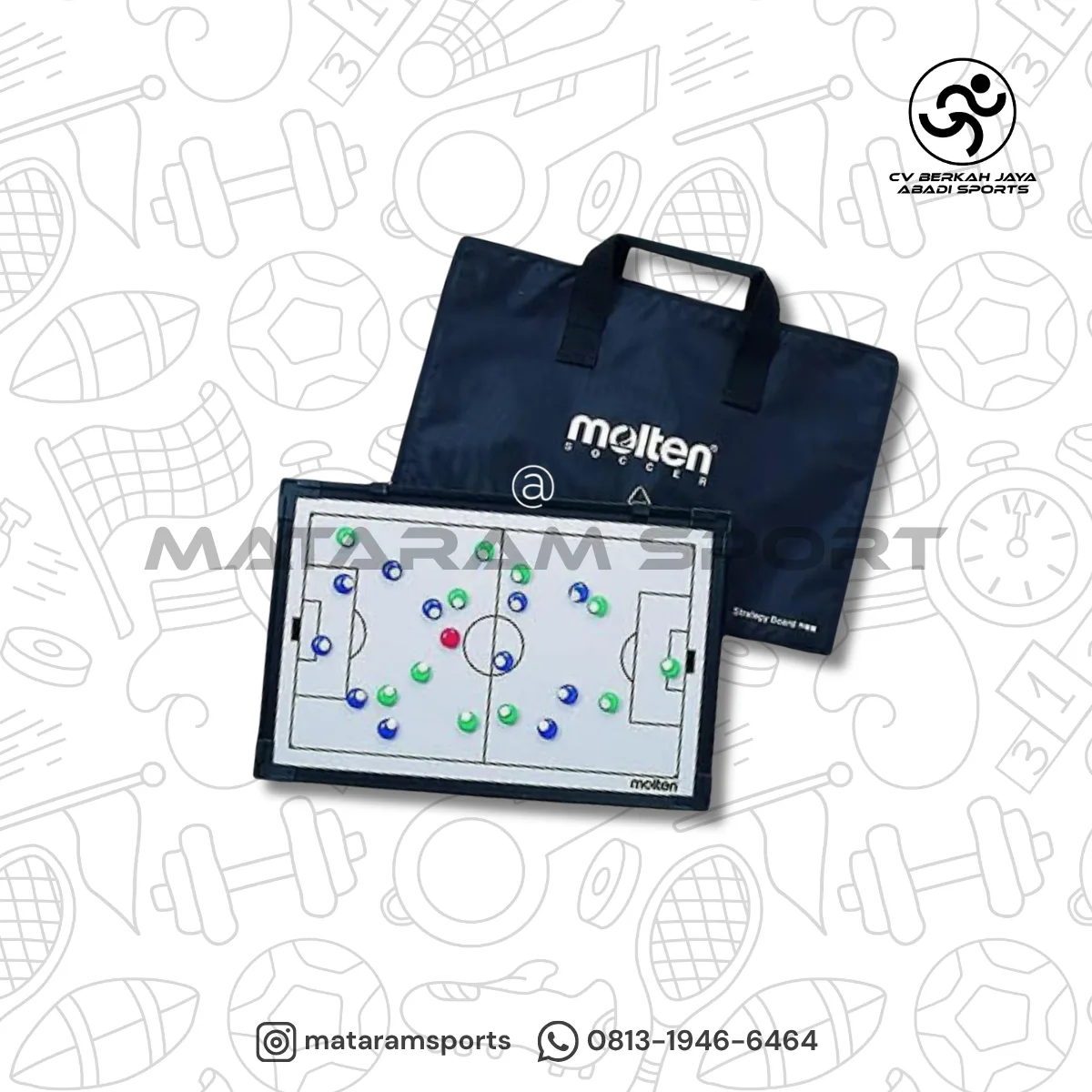 Papan Strategi Football Molten