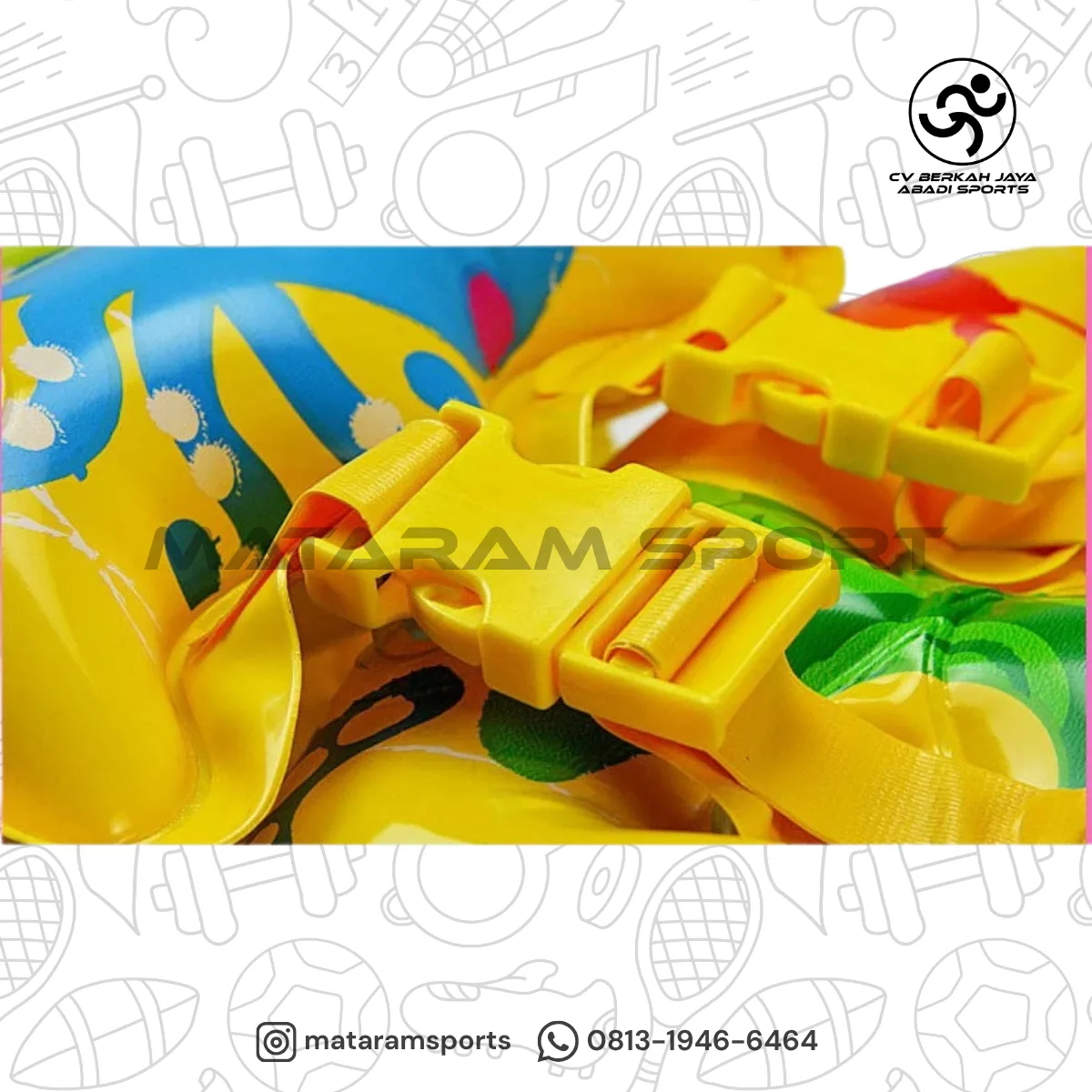 Pelampung Anak Rompi Renang INTEX Swim Vest Intex 59661 2