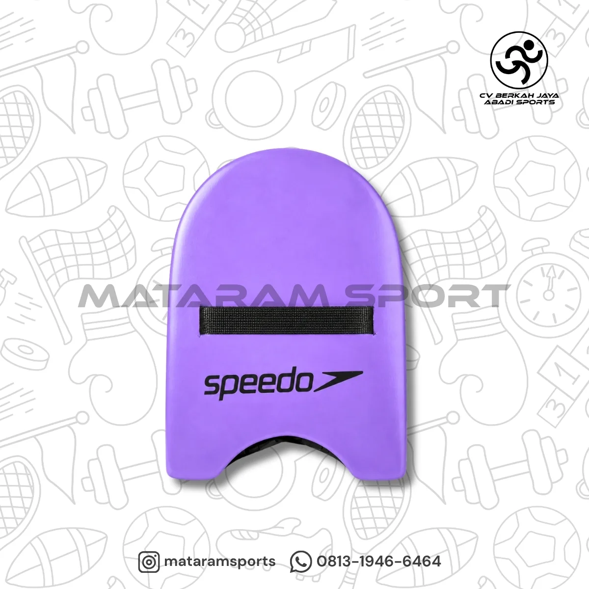 Pelampung Punggung Speedo / Back Float Swimming Aid 4
