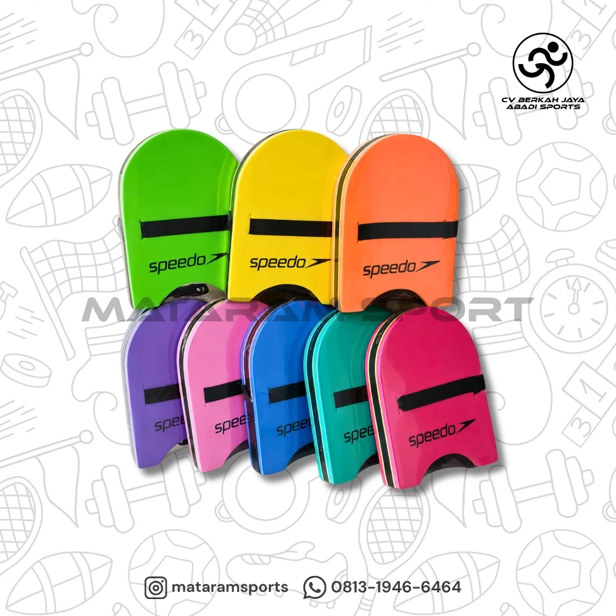 Pelampung Punggung Speedo / Back Float Swimming Aid