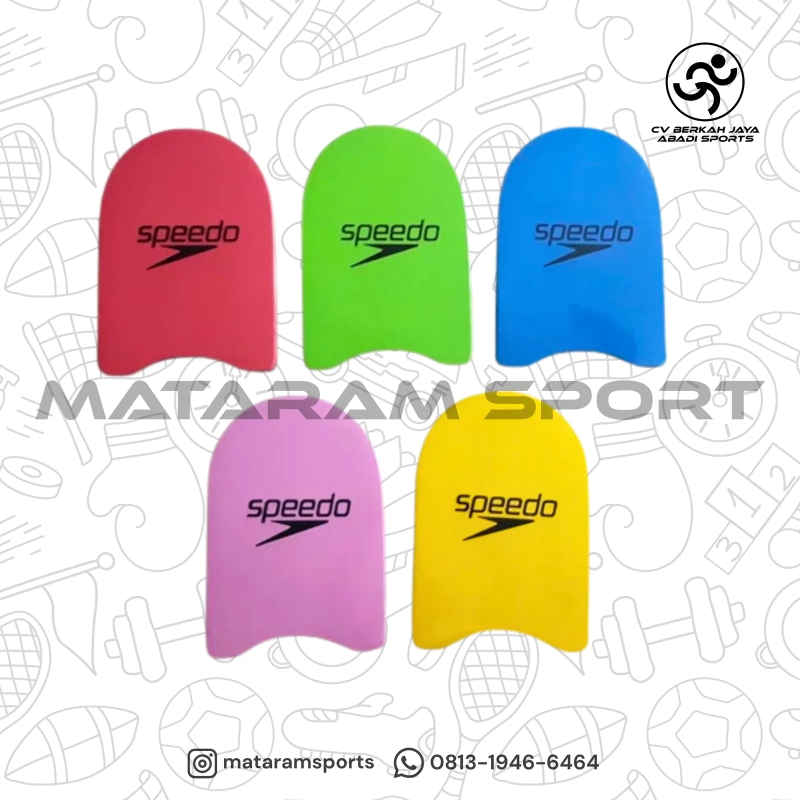 Pelampung Renang Busa Speedo / Kickboard