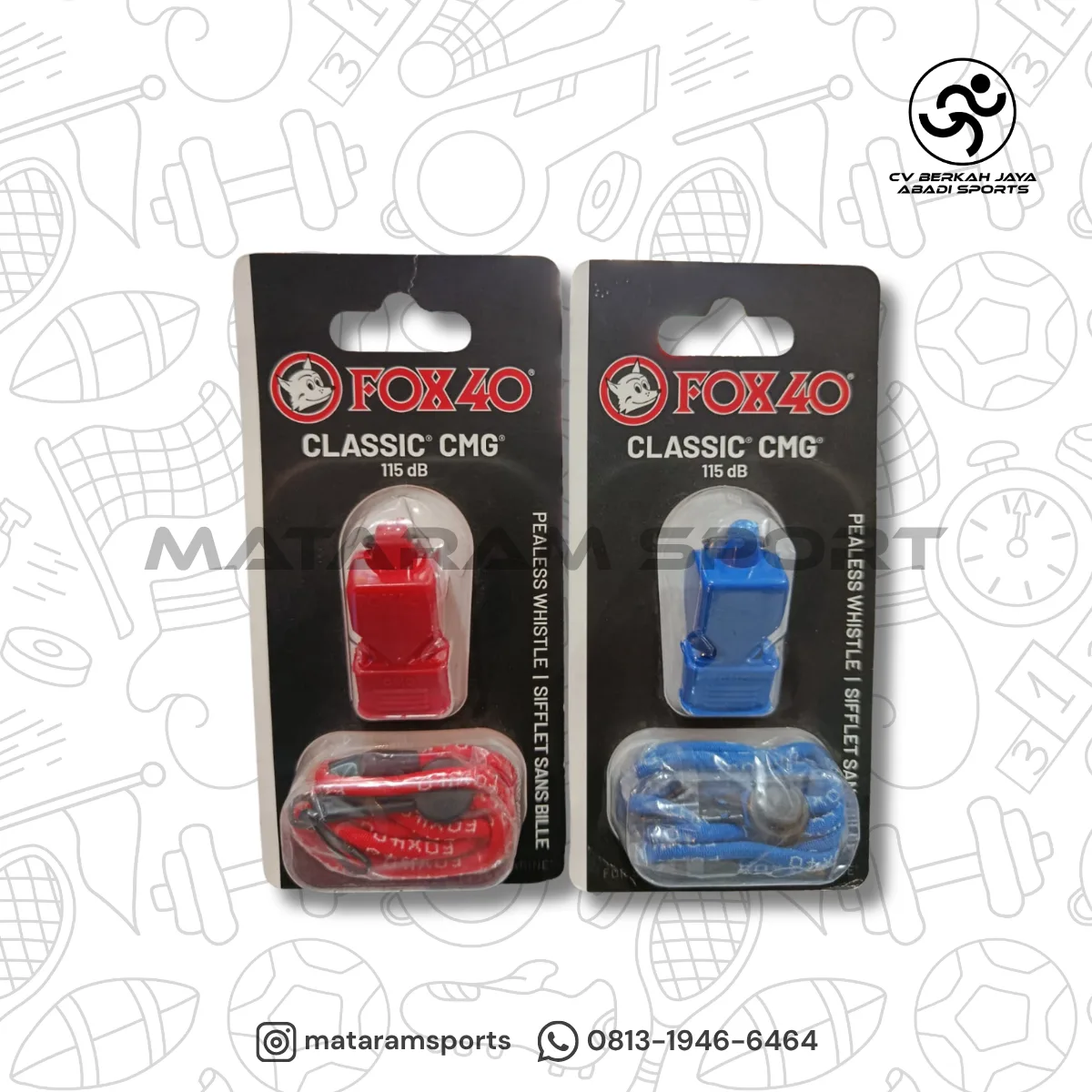 PELUIT WASIT FOX 40 CLASSIC CMG & LOKAL 2