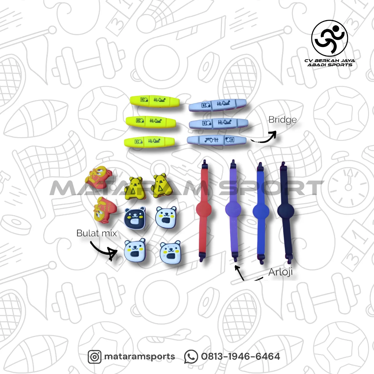 Peredam / Dampener Raket Tenis