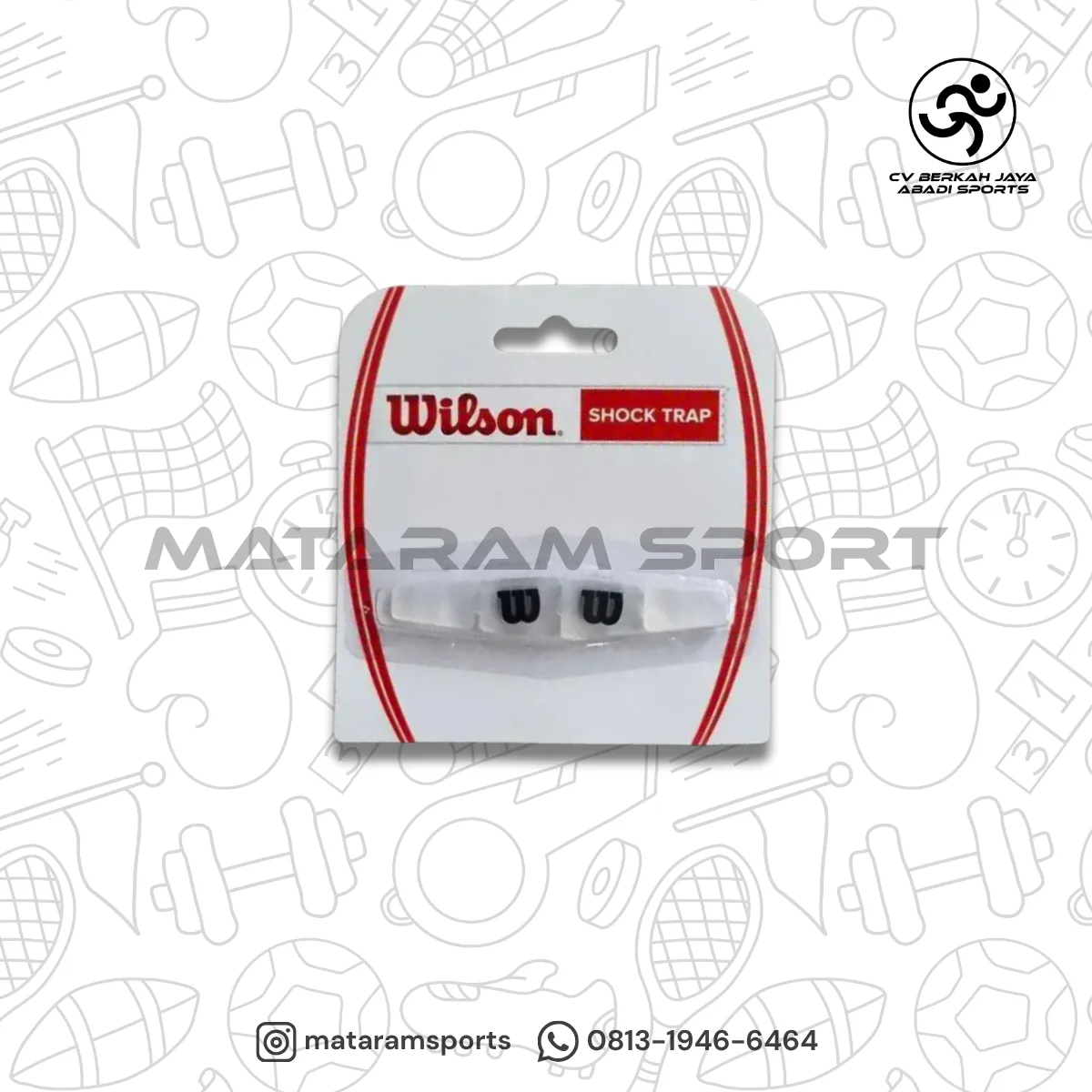 Peredam Tenis Wilson Shock Trap