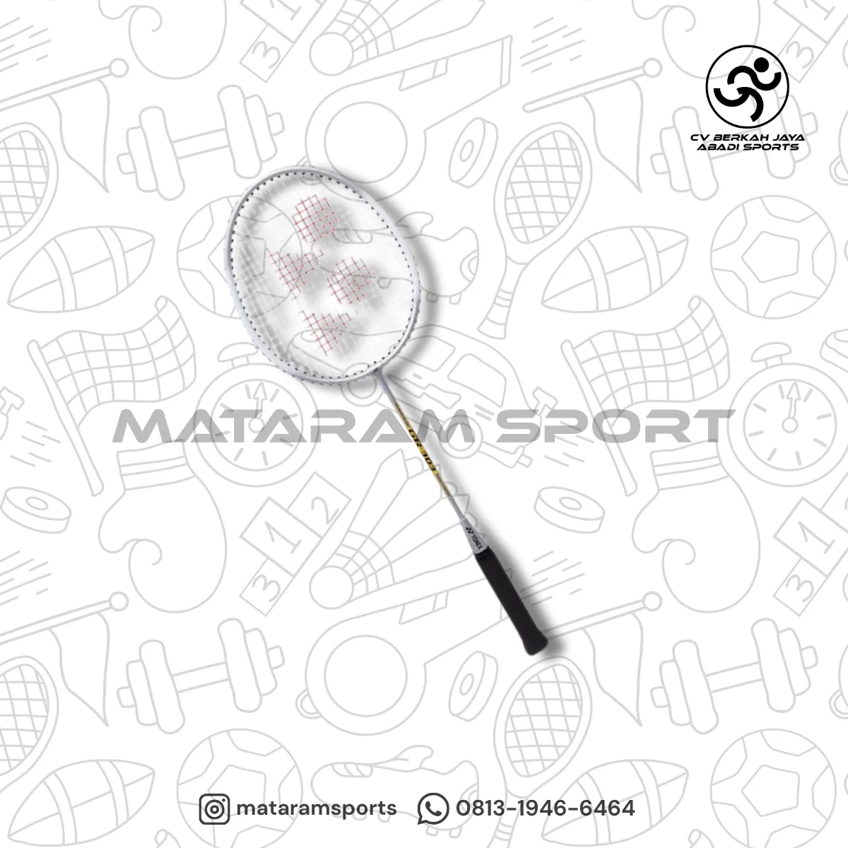 Racket Badminton Yonex GR303 G3 6