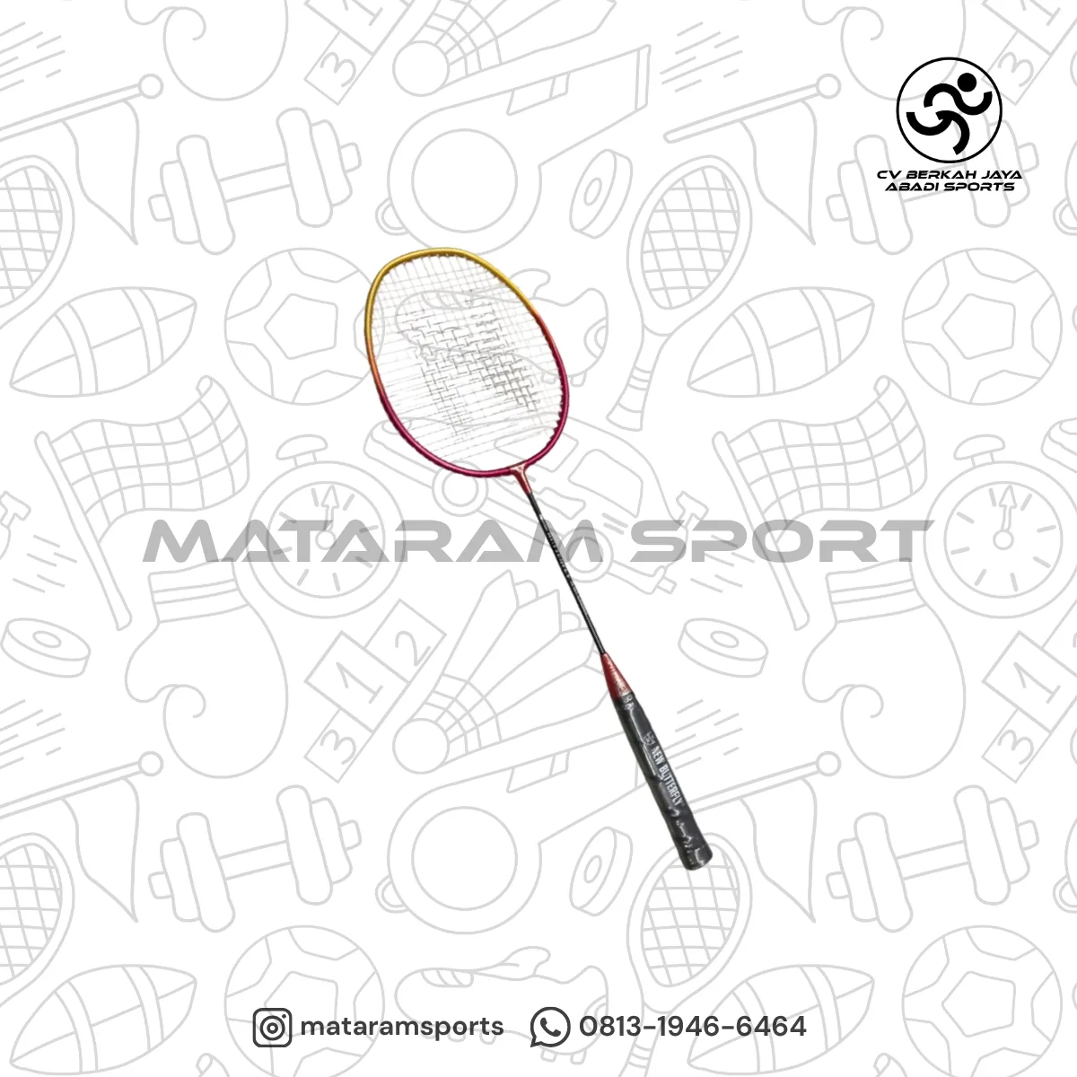 Raket Badminton Butterfly 2