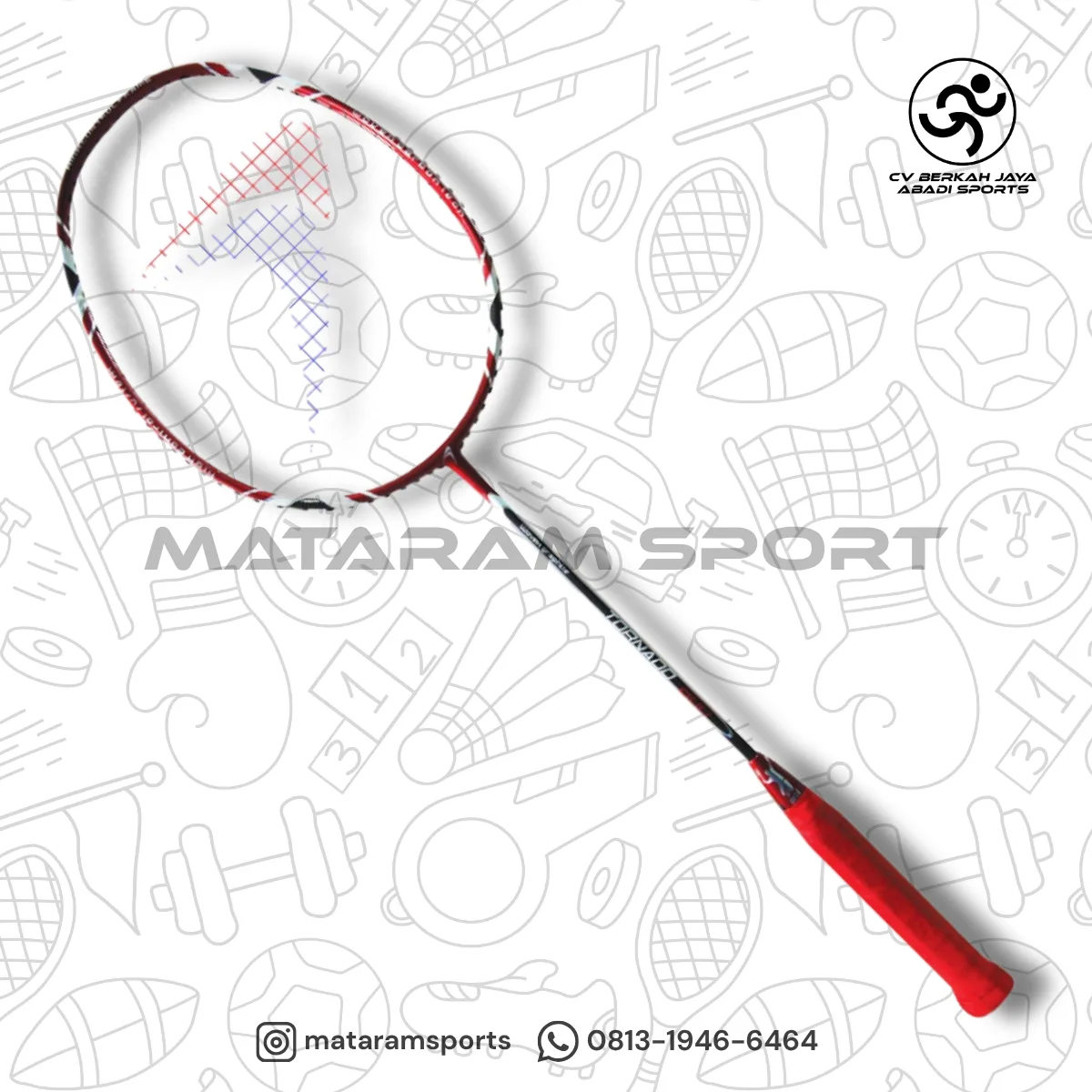 Raket Badminton Flypower Tornado 800