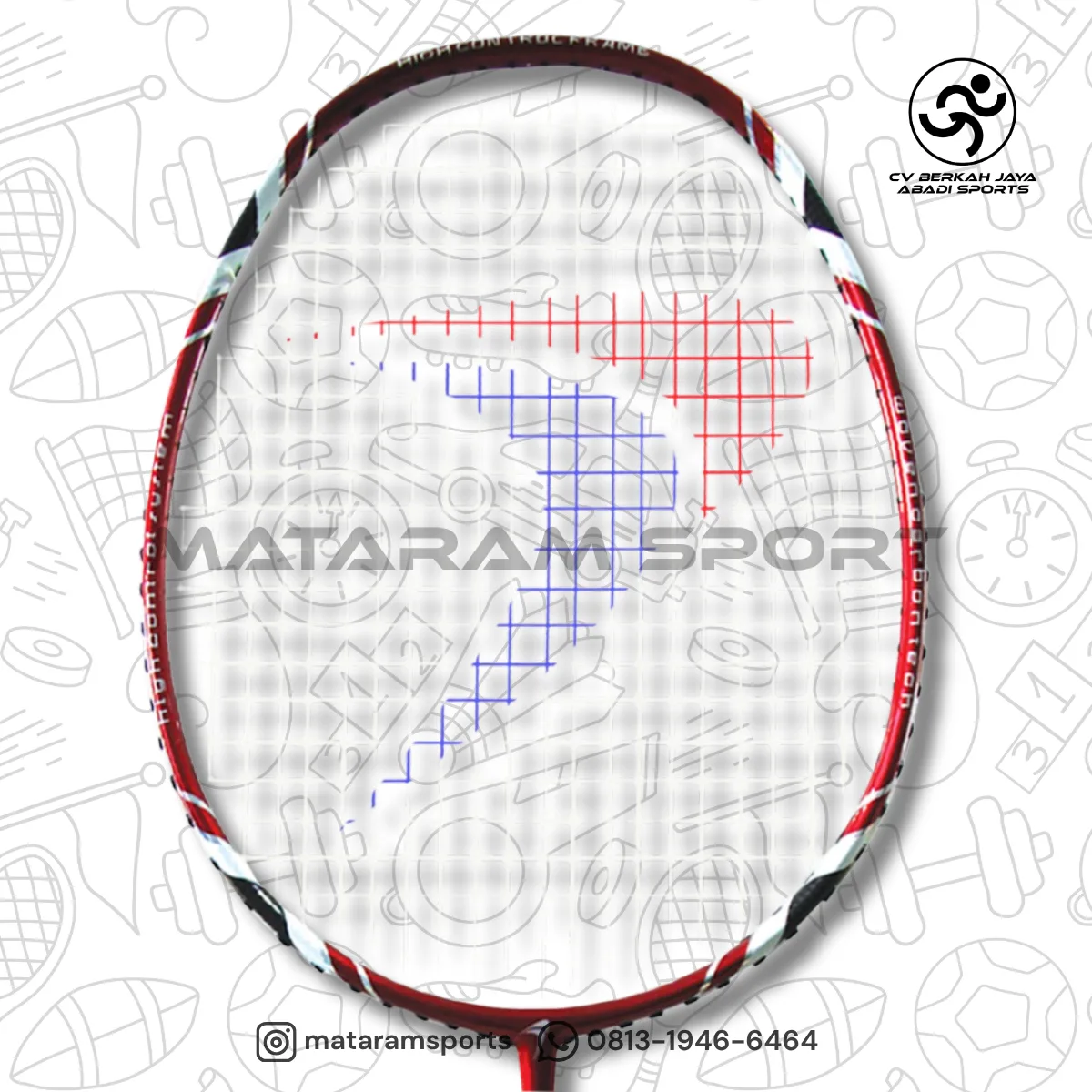 Raket Badminton Flypower Tornado 800 2