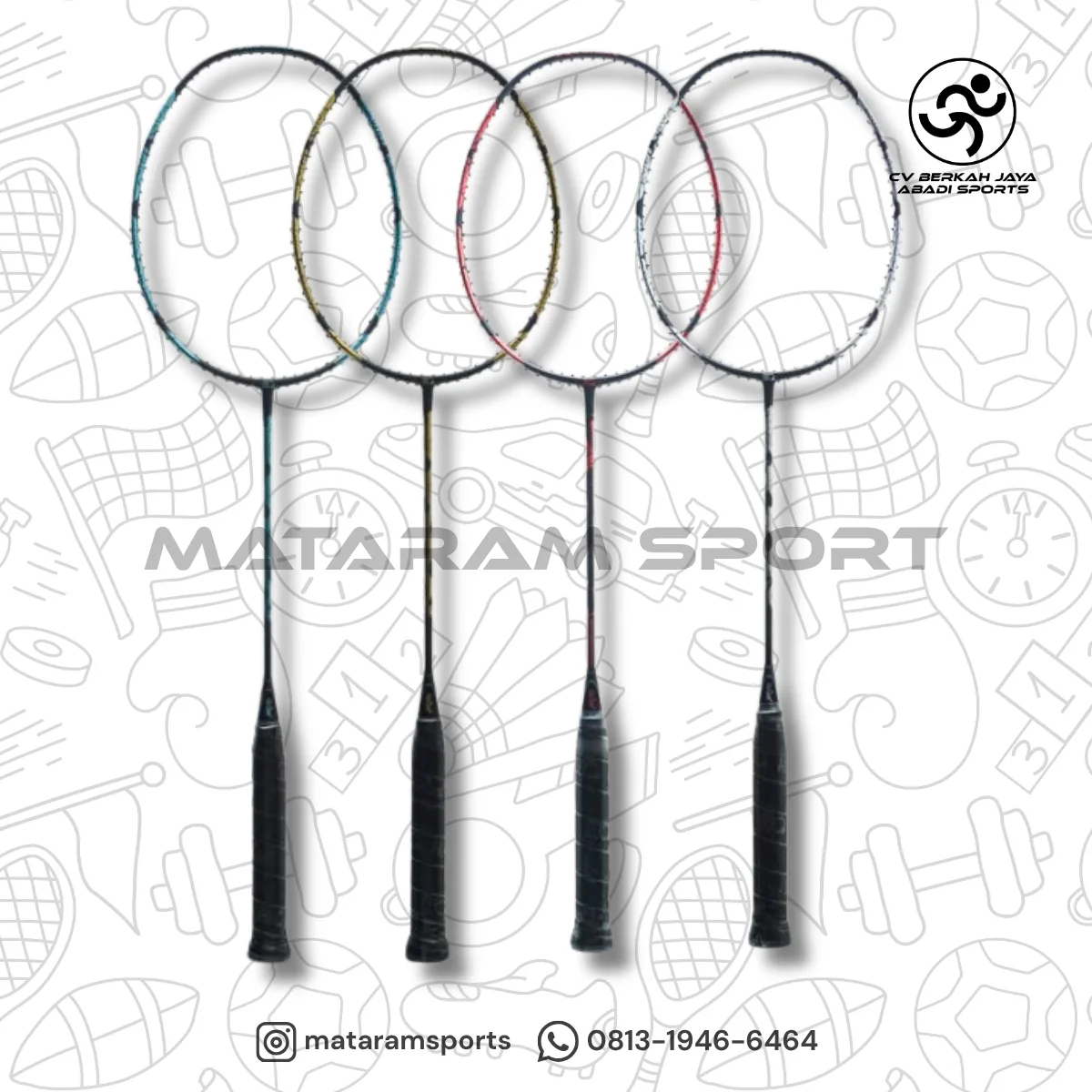 Raket Badminton Hi-Qua Dragon Series