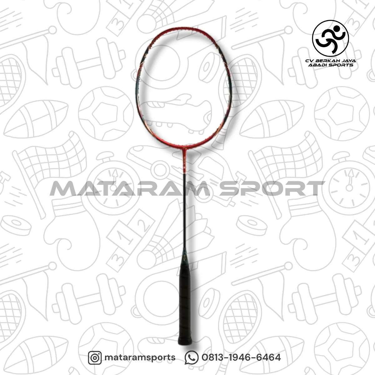 Raket Badminton Hi-Qua WRX-8 35 Lbs
