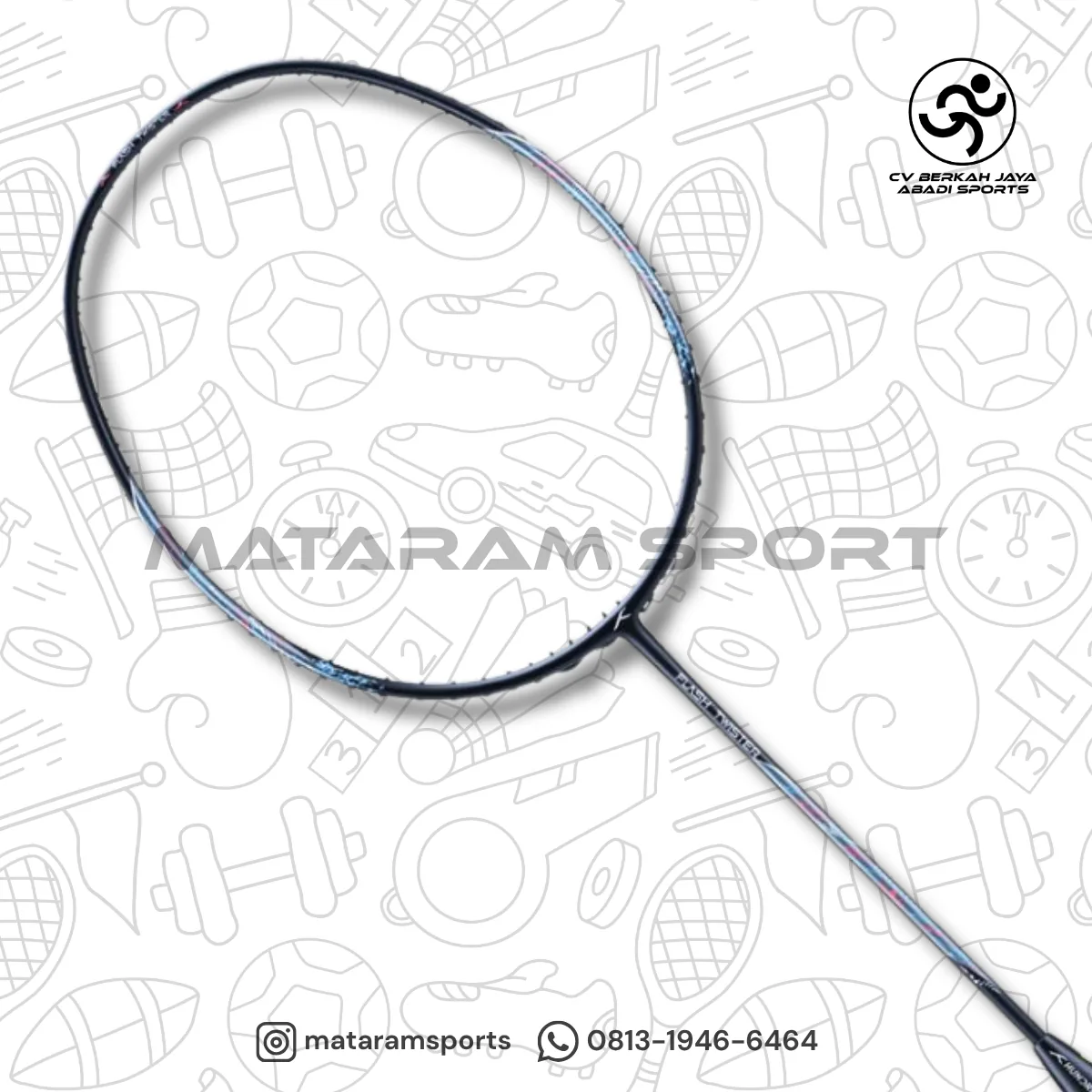 Raket Badminton Hundred Flash Twister 2
