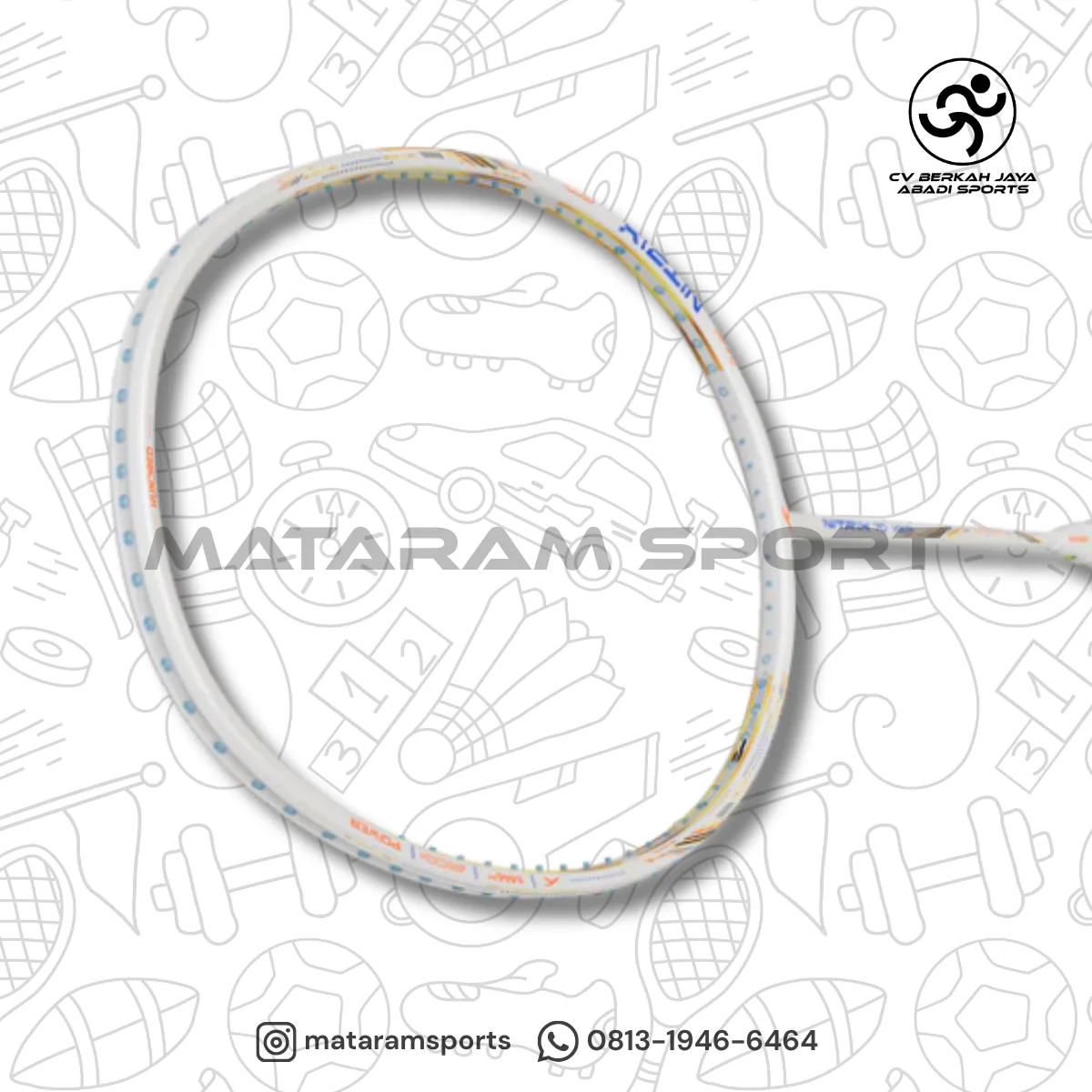 Raket Badminton Hundred Nitrix Nitrix 70 Volta - 4U 4