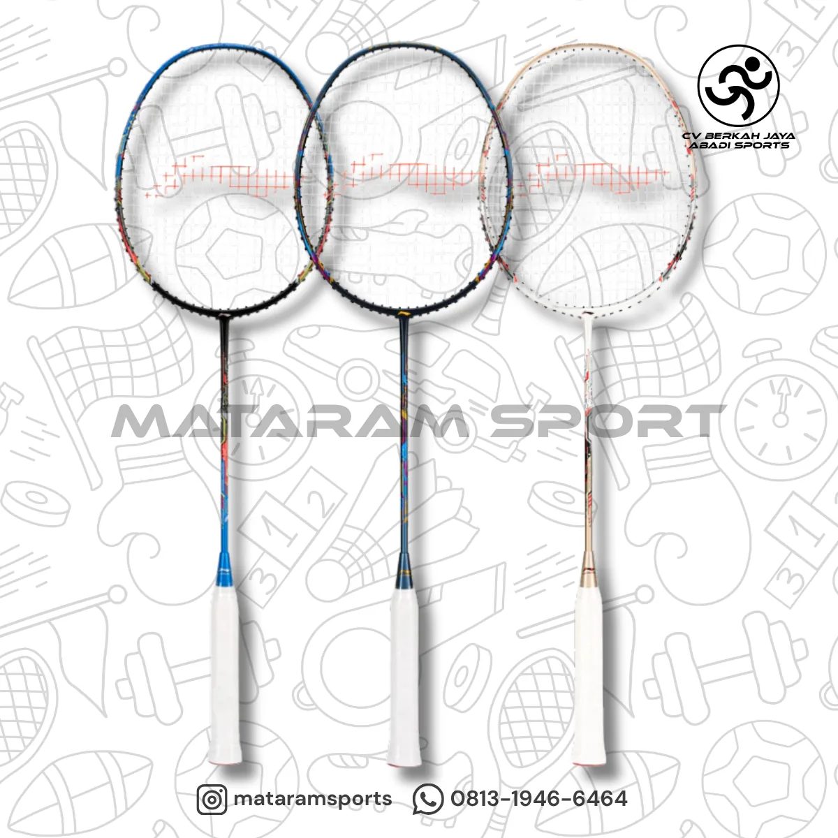 Raket Badminton LI-NING Air Force G3 - 79 grams