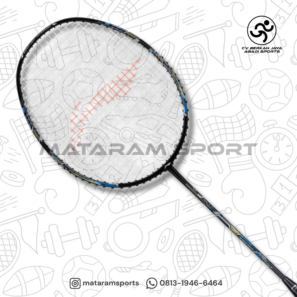 Raket Badminton LI-NING Air Force G3 - 80 grams 3