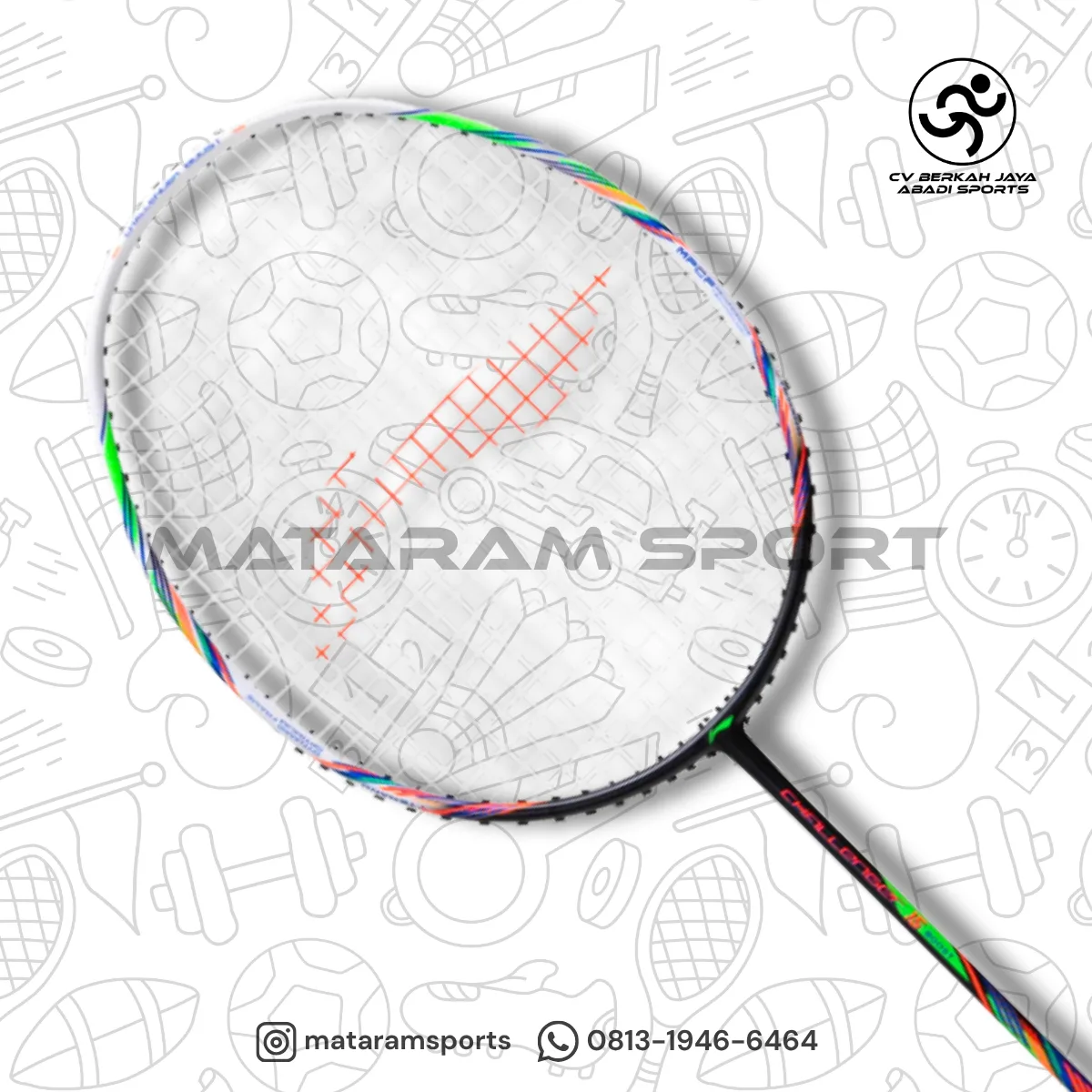 Raket Badminton LI-NING Challenger Boost 3