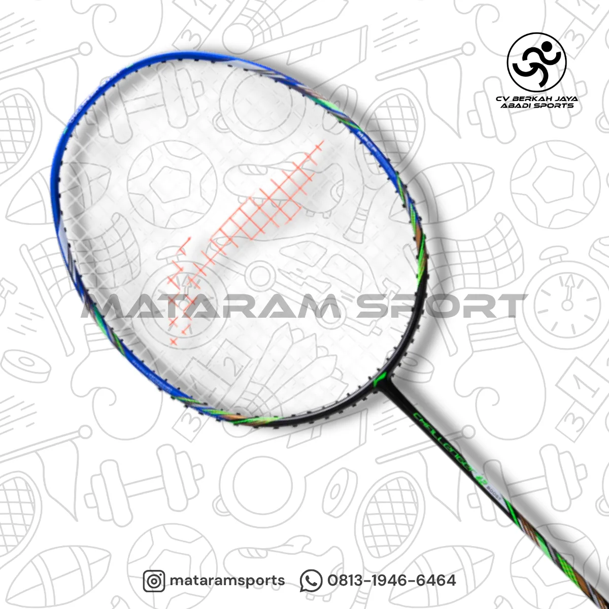 Raket Badminton LI-NING Challenger Boost 6