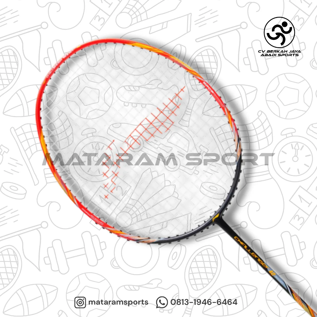 Raket Badminton LI-NING Challenger Boost 7