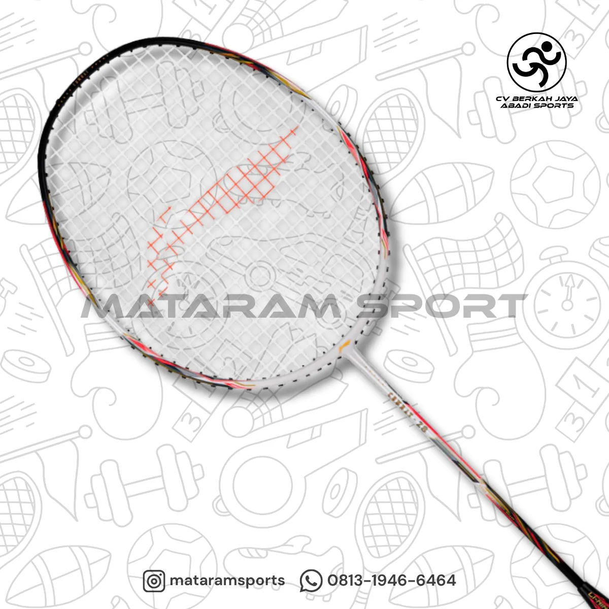 Raket Badminton LI-NING Combat Z8 - 84 Grams 2