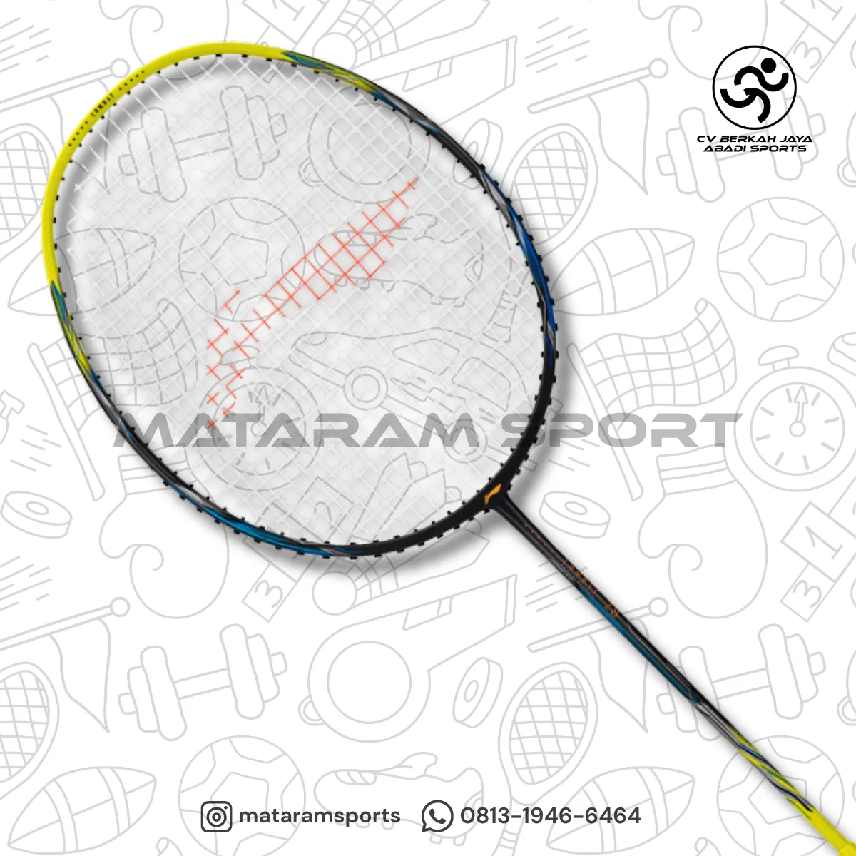 Raket Badminton LI-NING Combat Z8 - 84 Grams 3