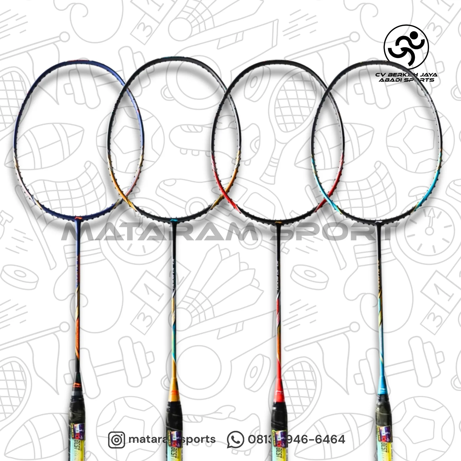Raket Badminton Li-NING Jojo 8000