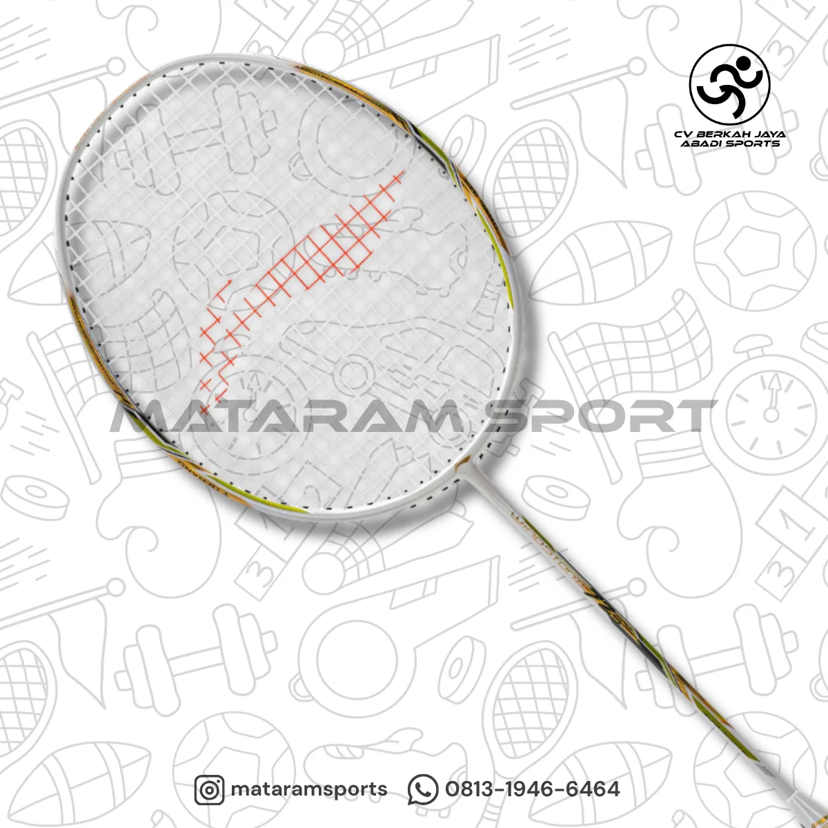 Raket Badminton LI-NING Windstorm 72 S 7