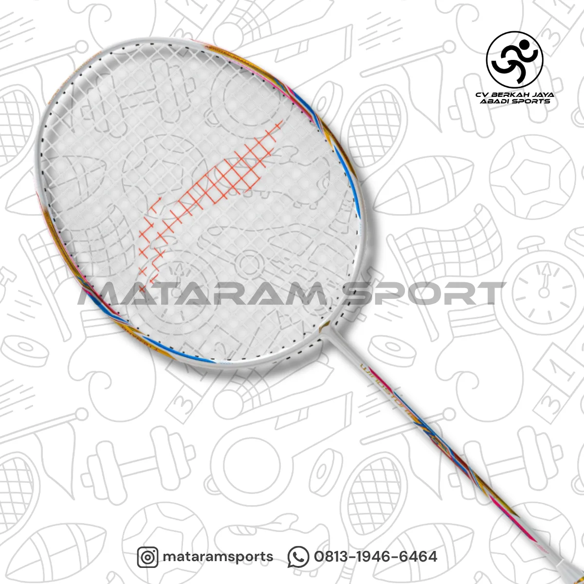 Raket Badminton LI-NING Windstorm 72 S 5