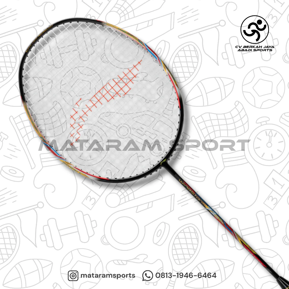 Raket Badminton LI-NING Windstorm 72 S 8