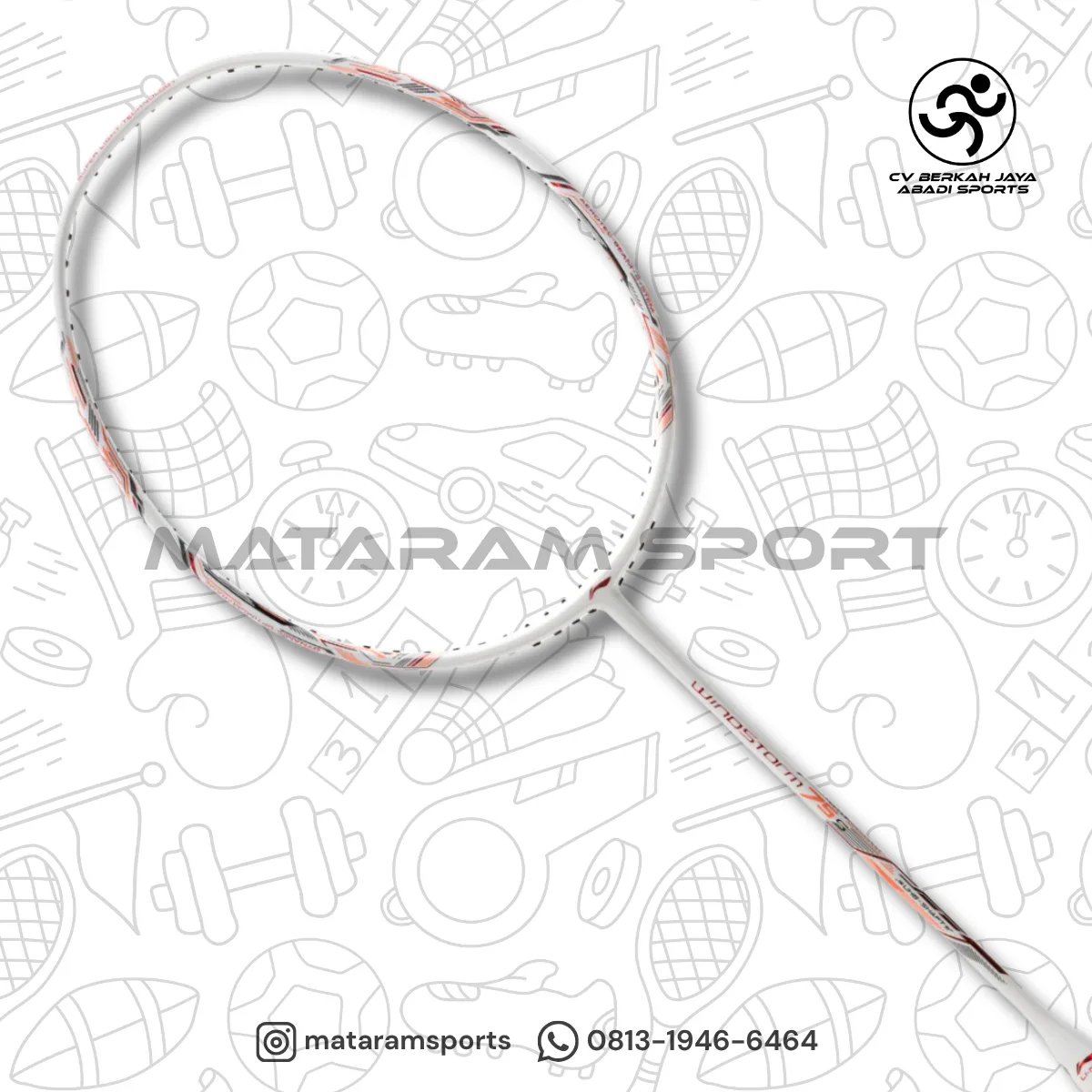 Raket Badminton LI-NING Windstorm 75 S 4