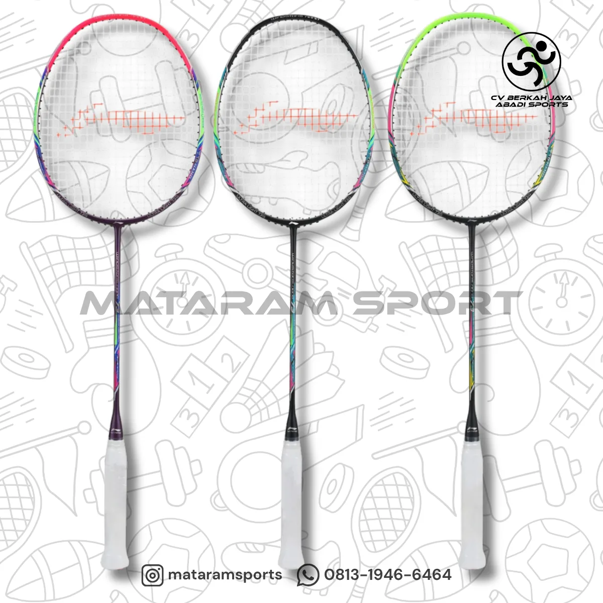 Raket Badminton LI-NING Windstorm Nano 73