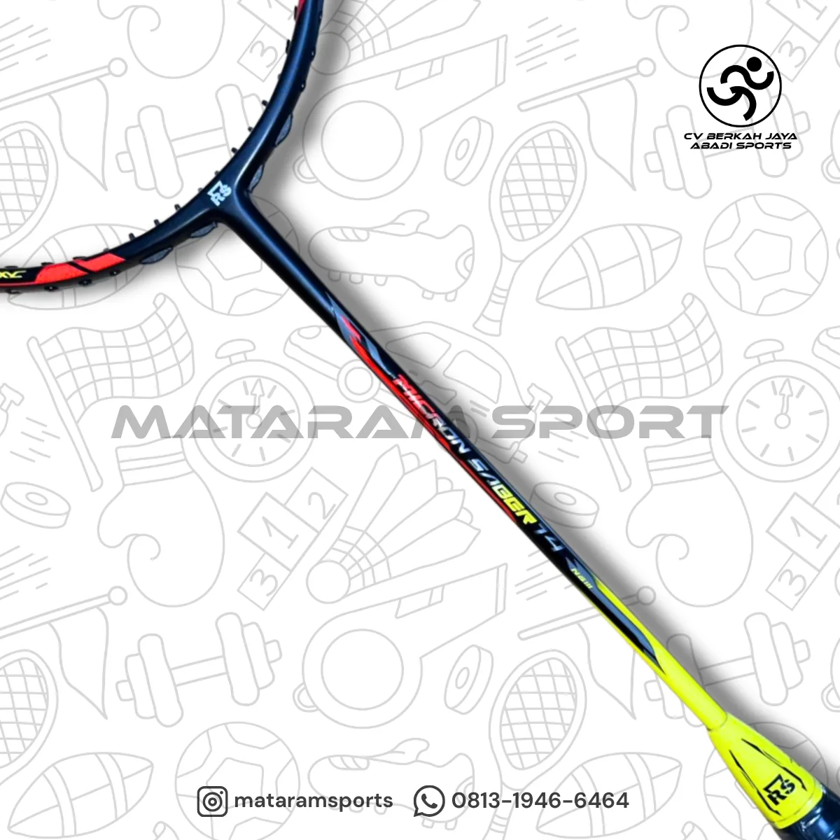 Raket Badminton RS Micron Saber 14 NG III 4