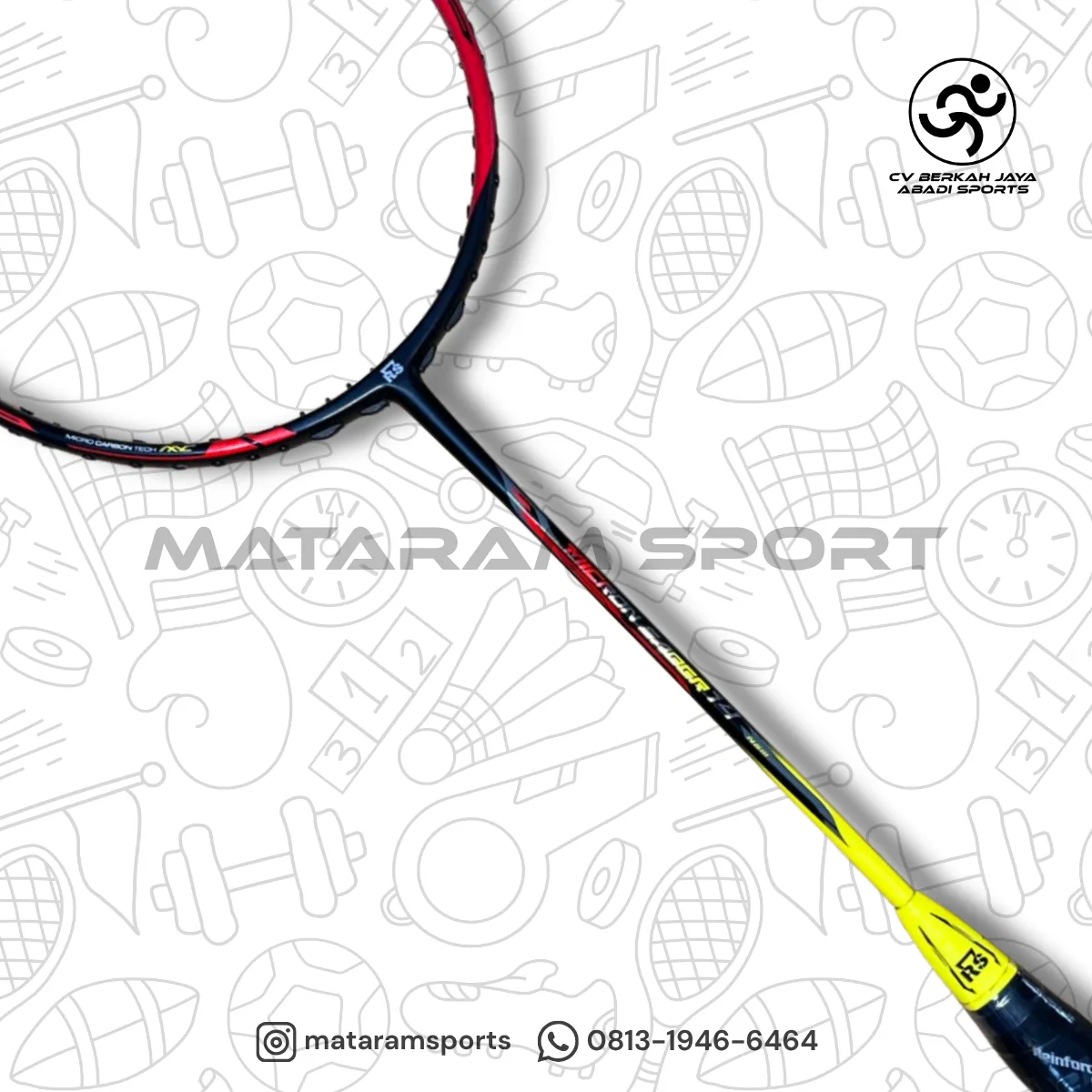 Raket Badminton RS Micron Saber 14 NG III 3