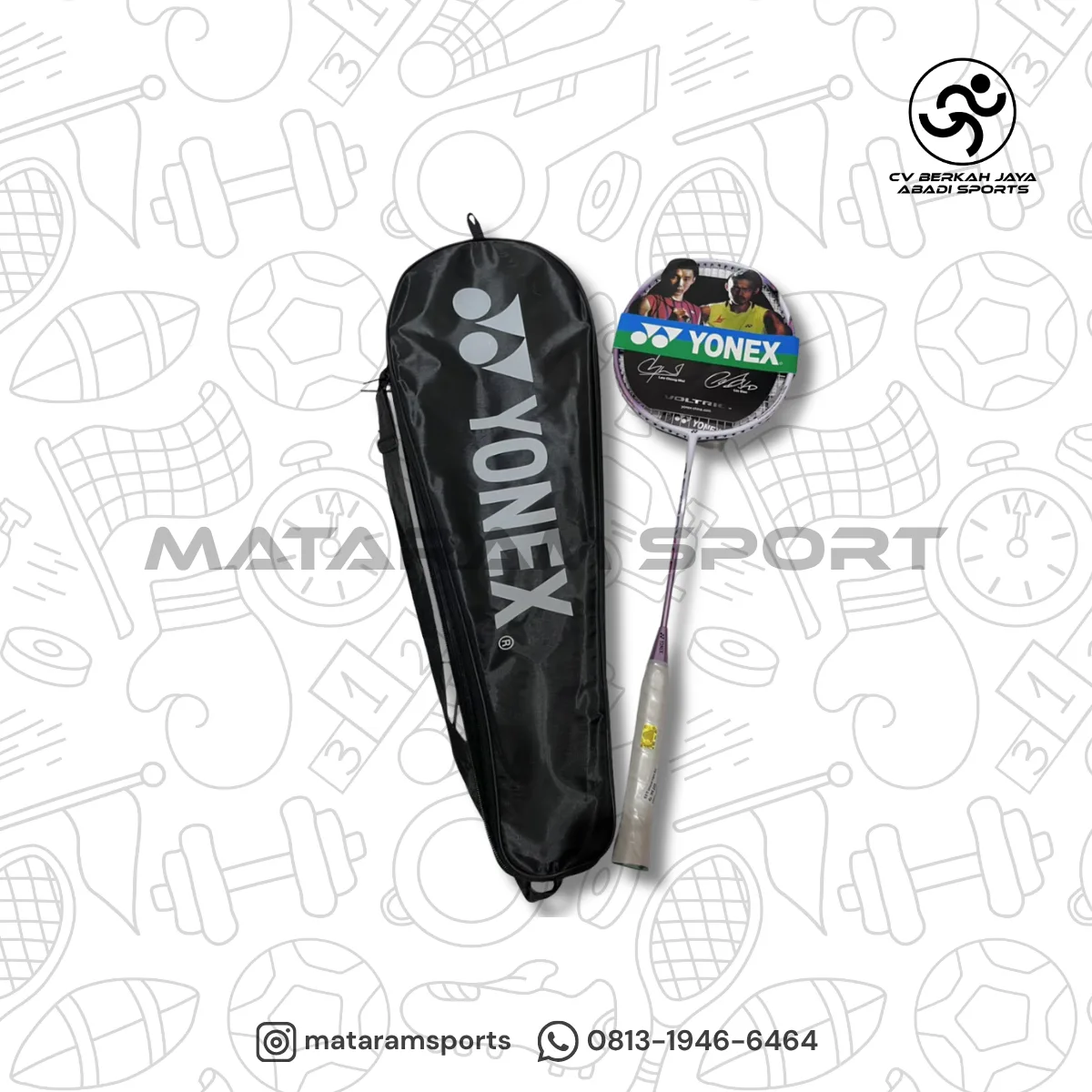 Raket Badminton Yonex Aluminium Non Ori