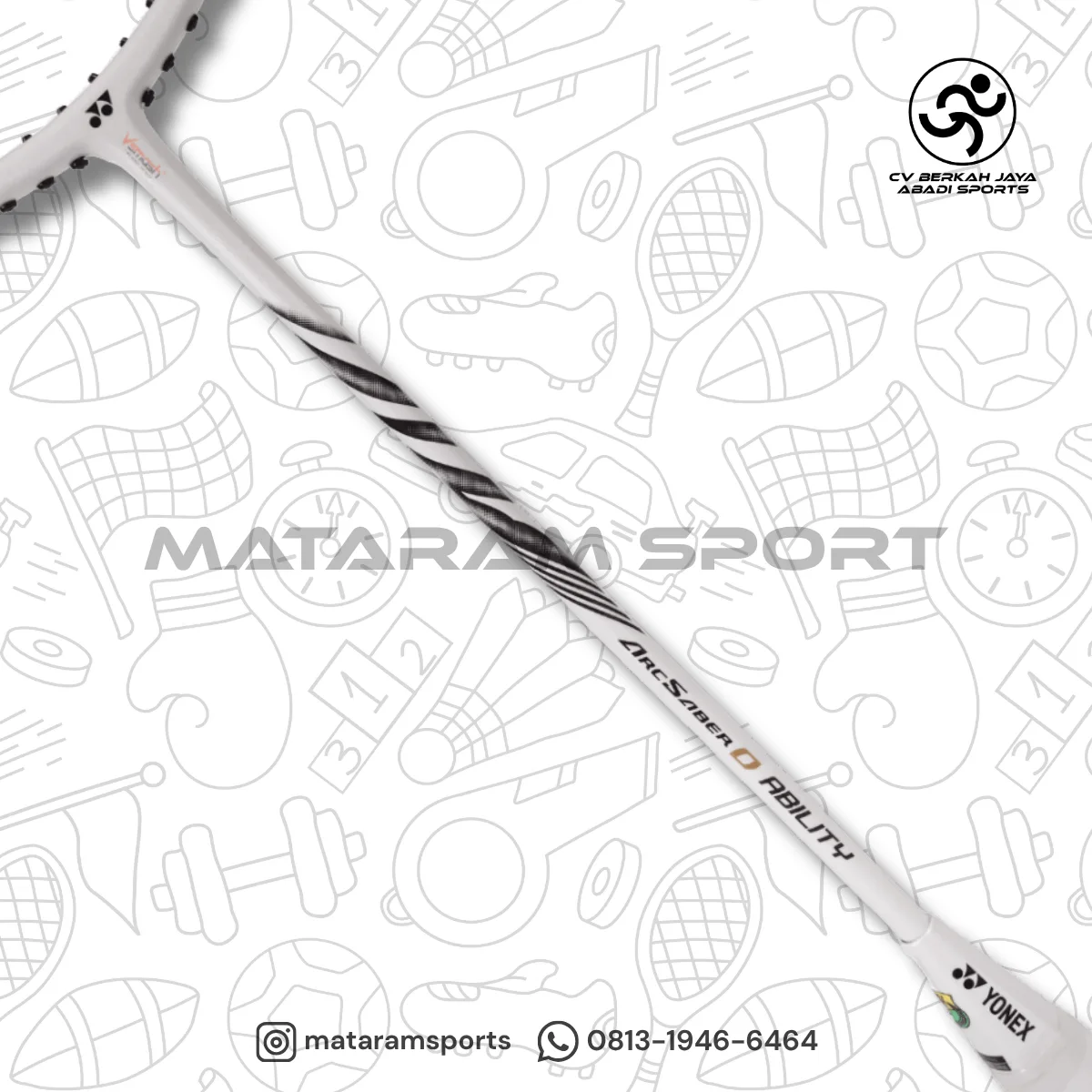 Raket Badminton Yonex Arcsaber 0 Feel & Ability 5
