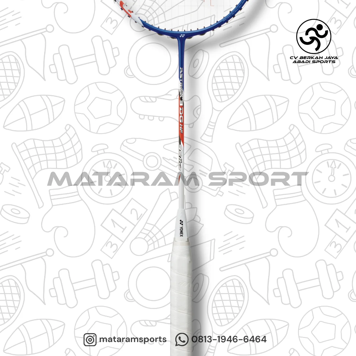 Raket Badminton Yonex Astrox 3 DG HF / ST 3