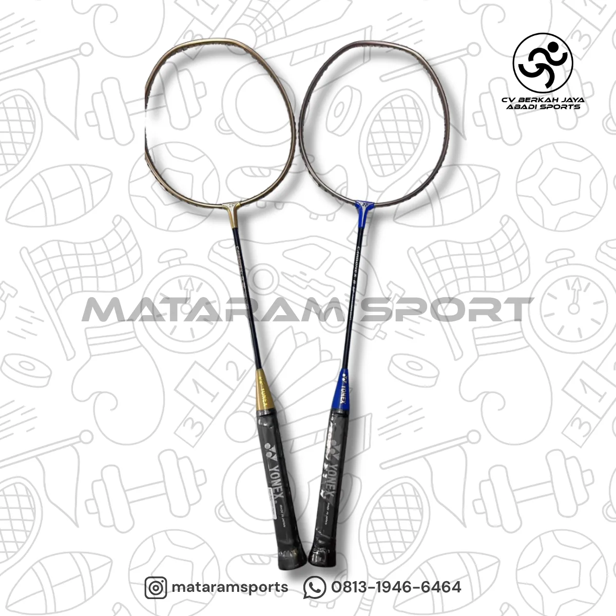 Raket Badminton Yonex Carbonex 8 & 9 Aluminium
