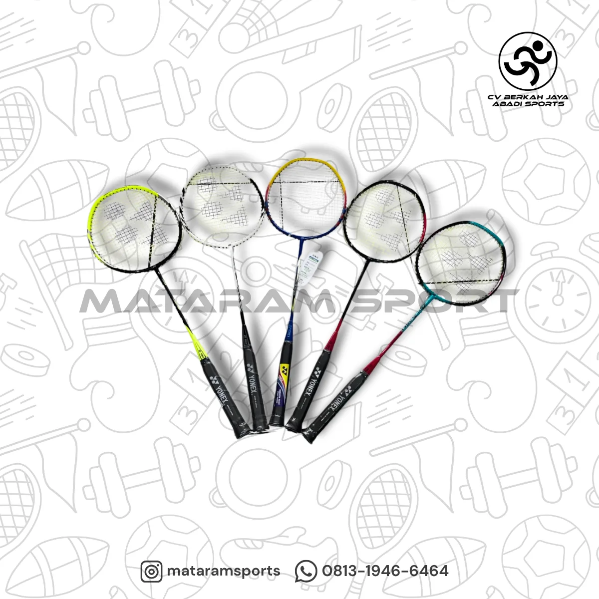 Raket Badminton Yonex Lokal (Non Original)