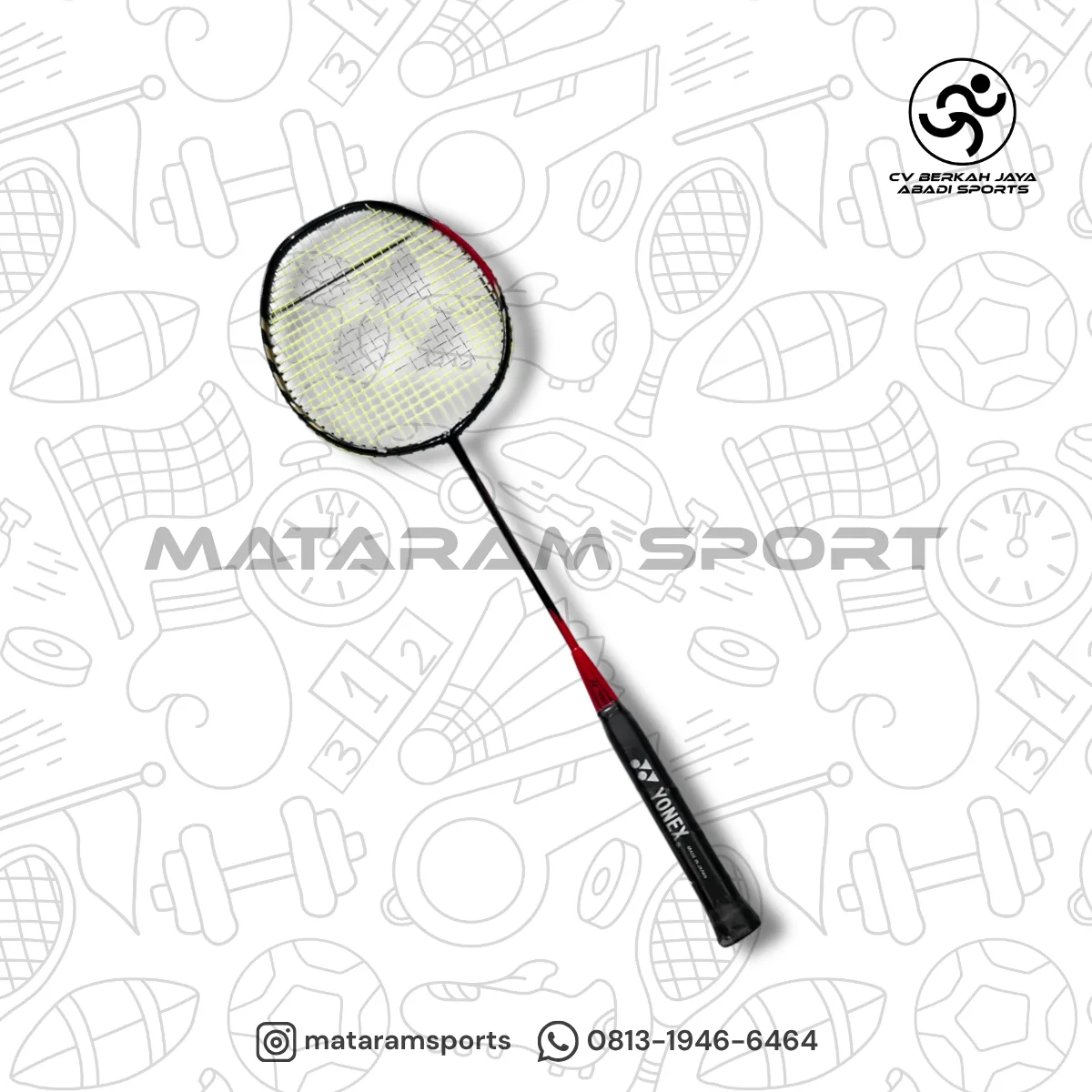 Raket Badminton Yonex Lokal (Non Original) 5