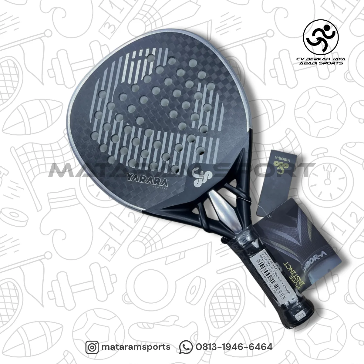 Raket Padel Vibora Yarara Radical