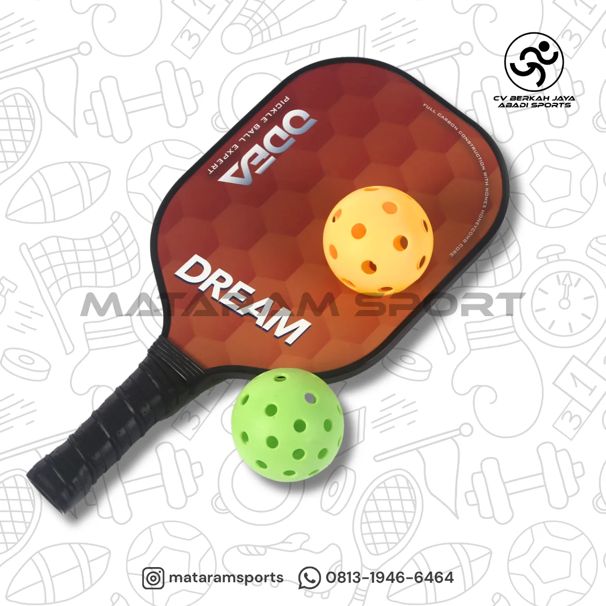 Raket Pickleball Odea DREAM