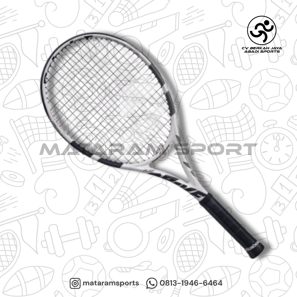 Raket Tenis Babolat Evo Drive Wimbledon Black/Grey 2