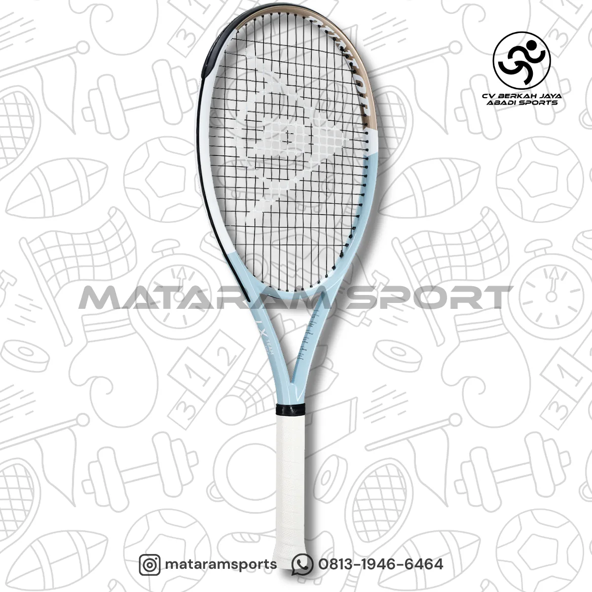 Raket Tenis DUNLOP LX TEAM 107 RACKET (270 GR) 2
