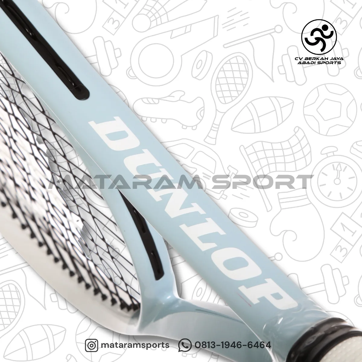 Raket Tenis DUNLOP LX TEAM 107 RACKET (270 GR) 4