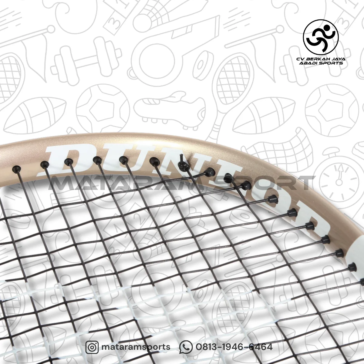 Raket Tenis DUNLOP LX TEAM 107 RACKET (270 GR) 6