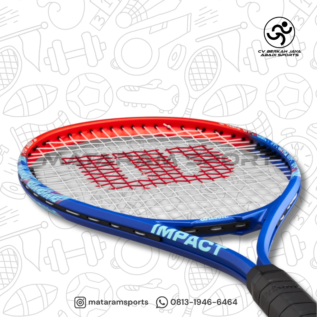 Raket Tenis Wilson Impact 2024 3