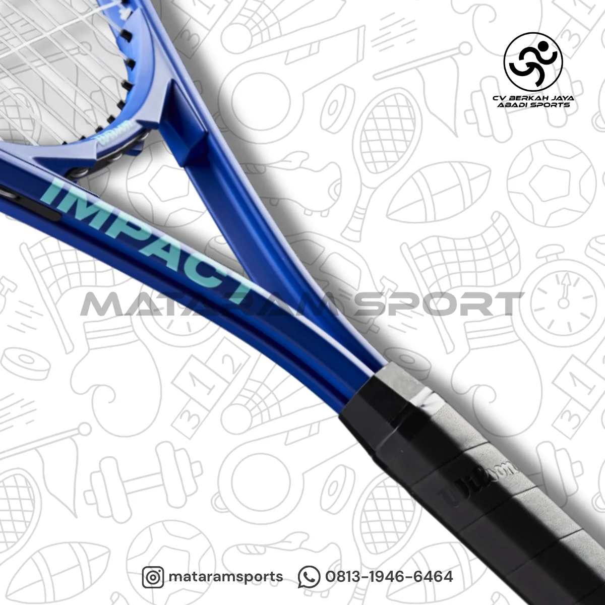 Raket Tenis Wilson Impact 2024 5