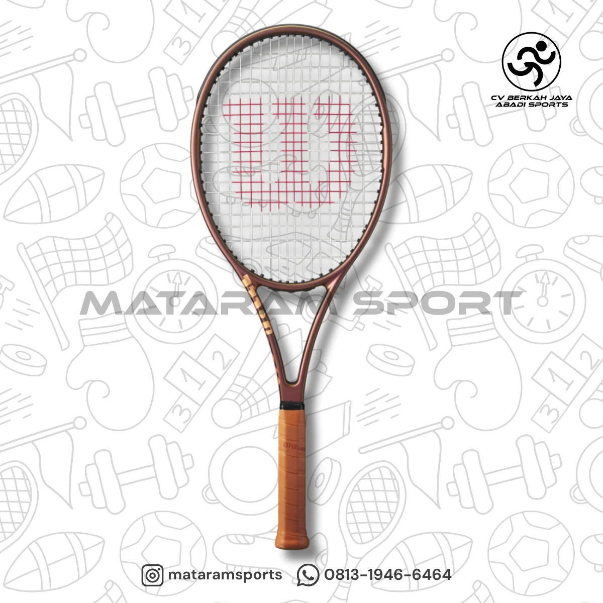 Raket Tenis Wilson PRO STAFF 97 V14 FRM 2