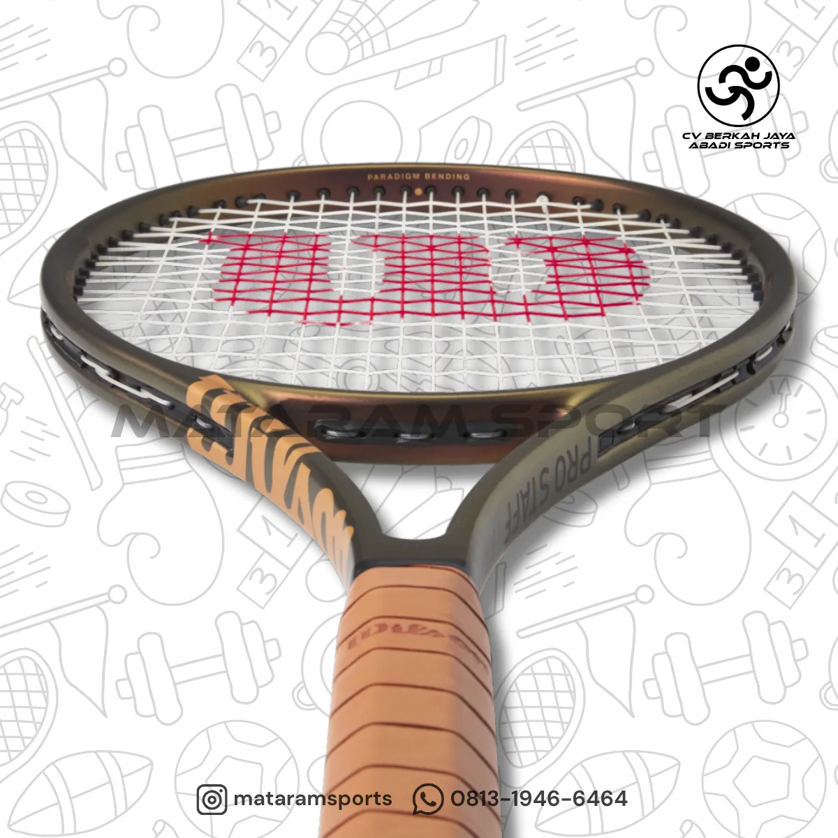 Raket Tenis Wilson PRO STAFF 97 V14 FRM 2 5