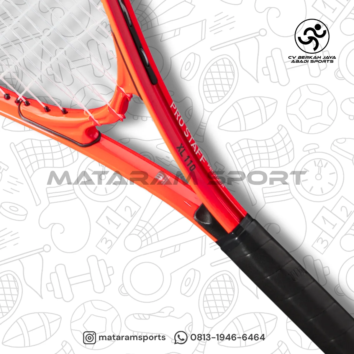 Raket Tenis Wilson Pro Staff Precision XL 110 3