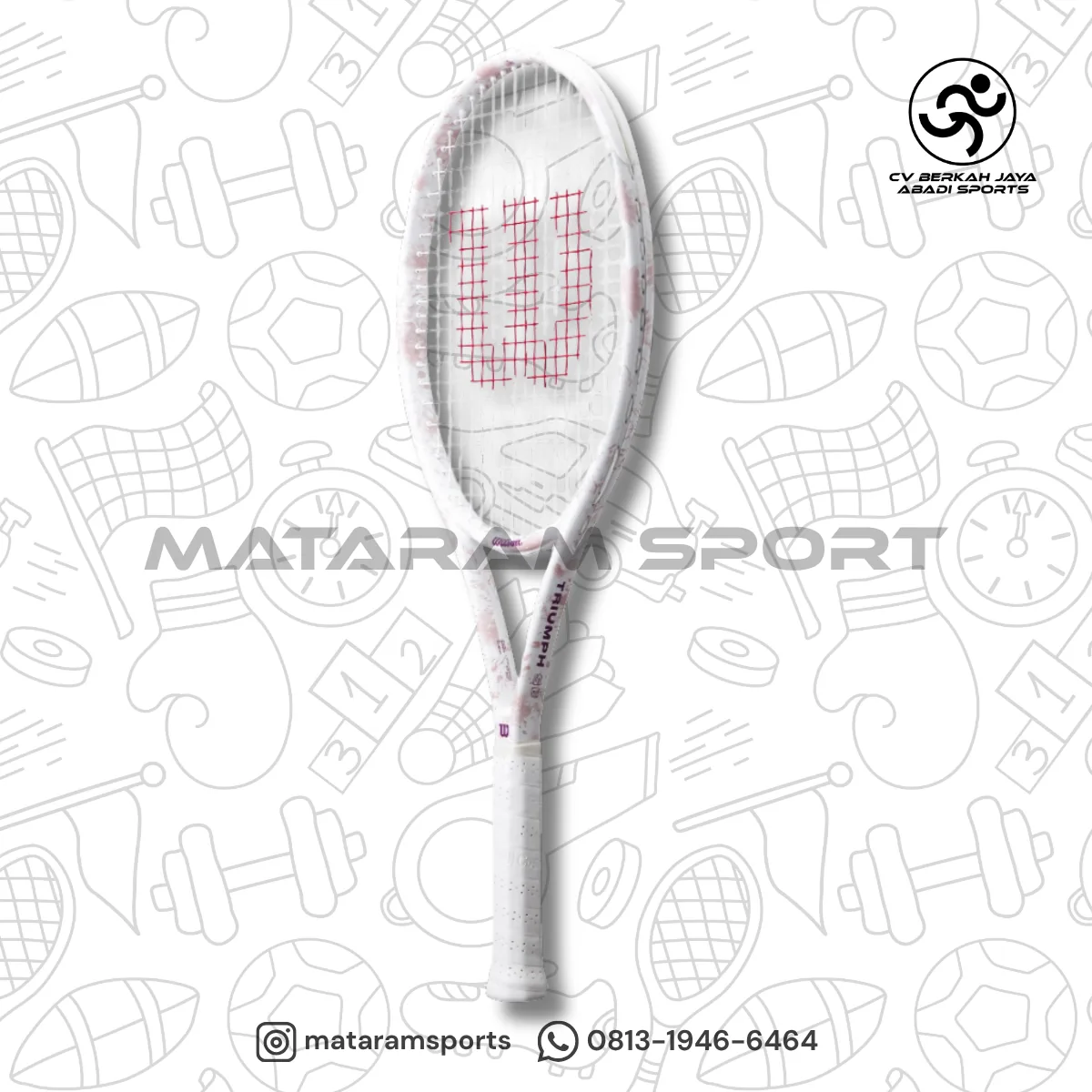 Raket Tenis Wilson Triumph 110 SE
