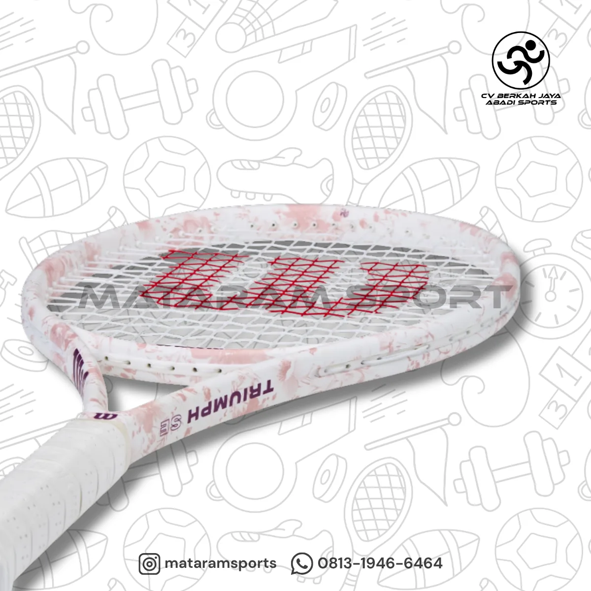 Raket Tenis Wilson Triumph 110 SE 2